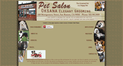Desktop Screenshot of oegpetsalon.com